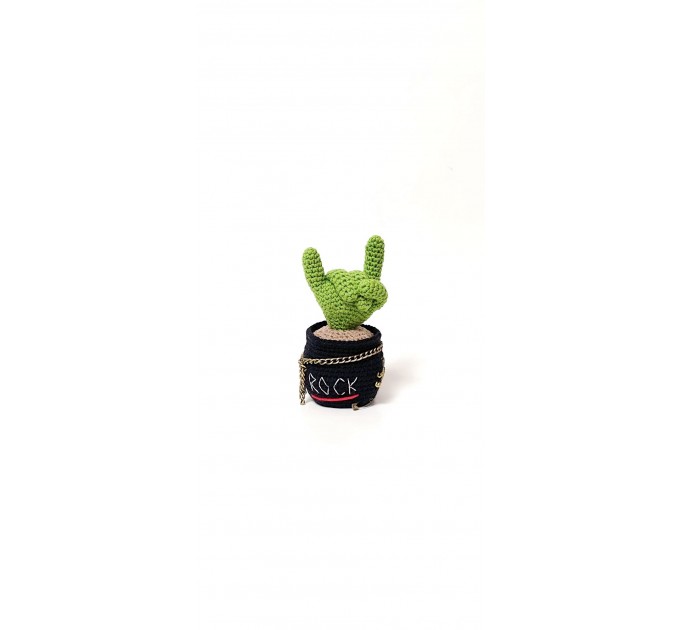Cactus with rock fingers