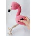 Stuffed flamingo toy