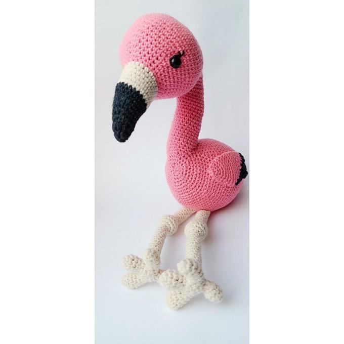 stuffed flamingo toy