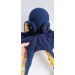 octopus blue and yellow big