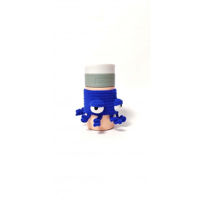 octopus mug sleeve blue