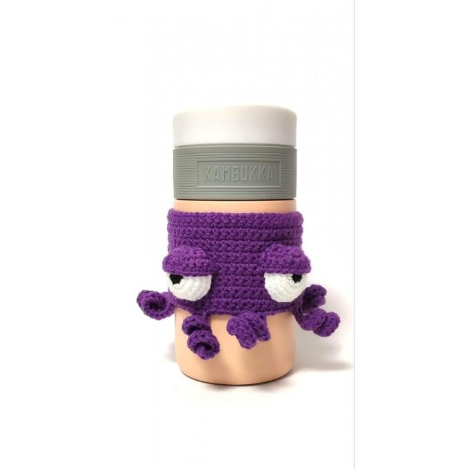 octopus mug sleeve purple