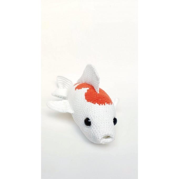 orange koi fish personalized