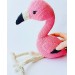 Stuffed flamingo toy