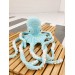 Giant stuffed octopus sky blue