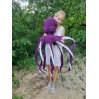 Giant stuffed octopus purple