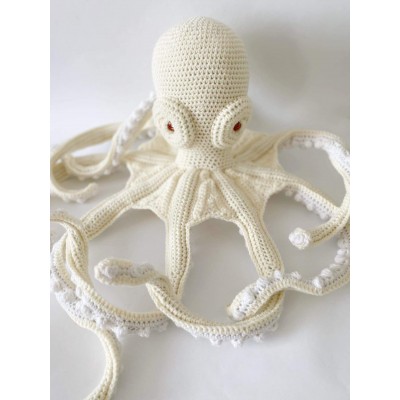 Large octopus beige