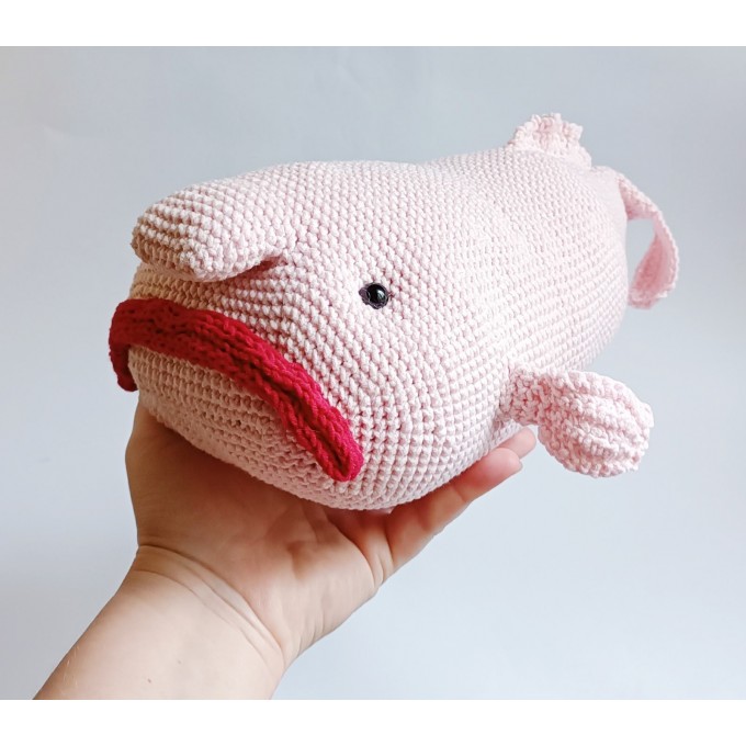 stuffed drop fish toy