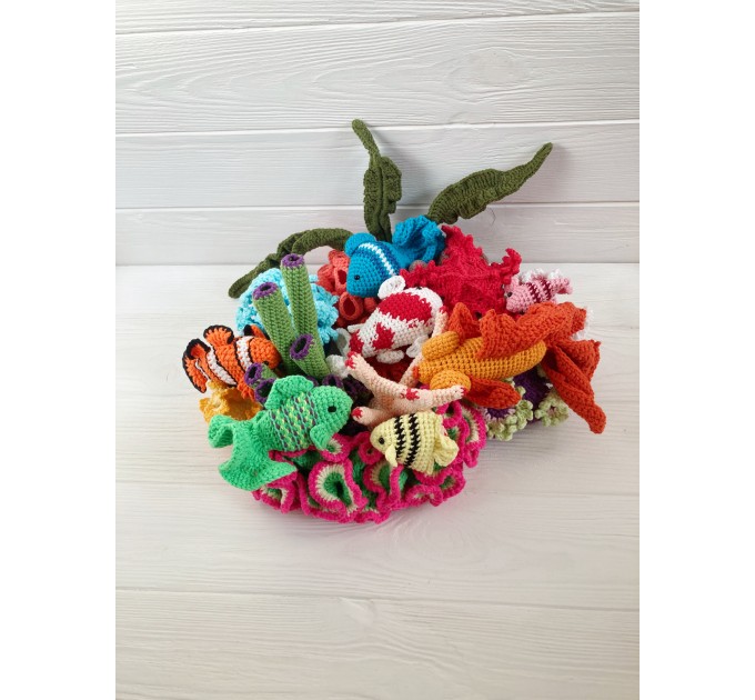 Coral reef decor