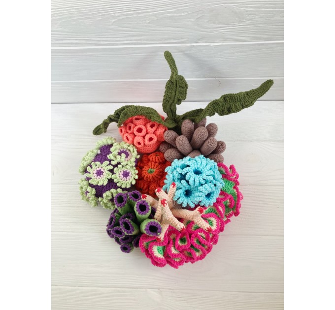 Coral reef decor