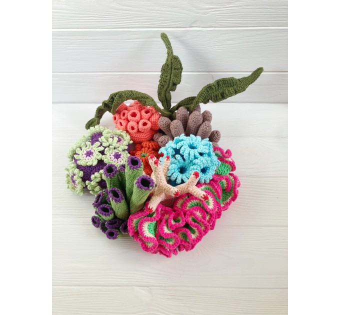 Coral reef decor