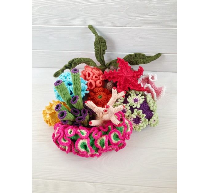 Coral reef decor