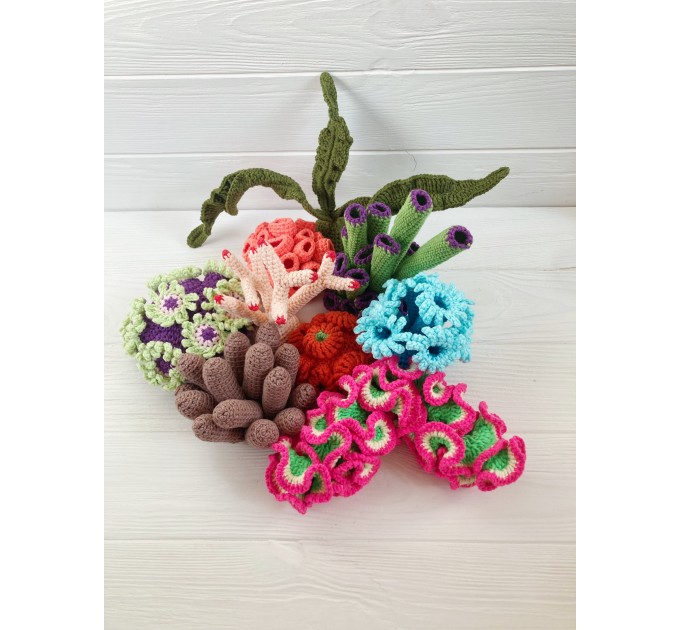 Coral reef decor