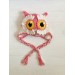 Crochet owl hat