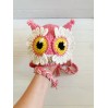 Crochet owl hat