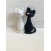 Pair of stuffed cats