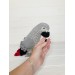 Stuffed African grey parrot 
