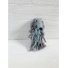 Afghan hound dog grey toy