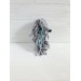 Afghan hound dog grey toy