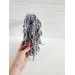 Afghan hound dog grey toy