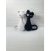 Pair of stuffed cats