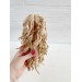 Afghan hound dog toy beige