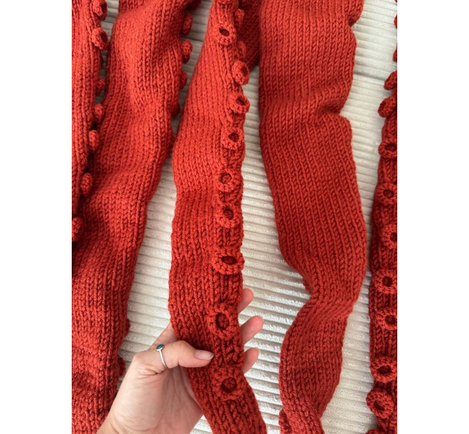 Orange whole body octopus blanket