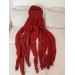 Orange whole body octopus blanket