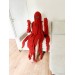 Orange whole body octopus blanket