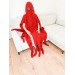 Orange whole body octopus blanket