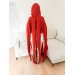 Orange whole body octopus blanket