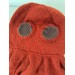 Orange whole body octopus blanket