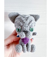 Plush sphynx cat grey