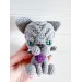 Plush sphynx cat grey