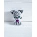 Plush sphynx cat grey