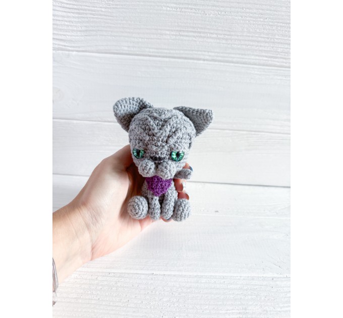 Plush sphynx cat grey