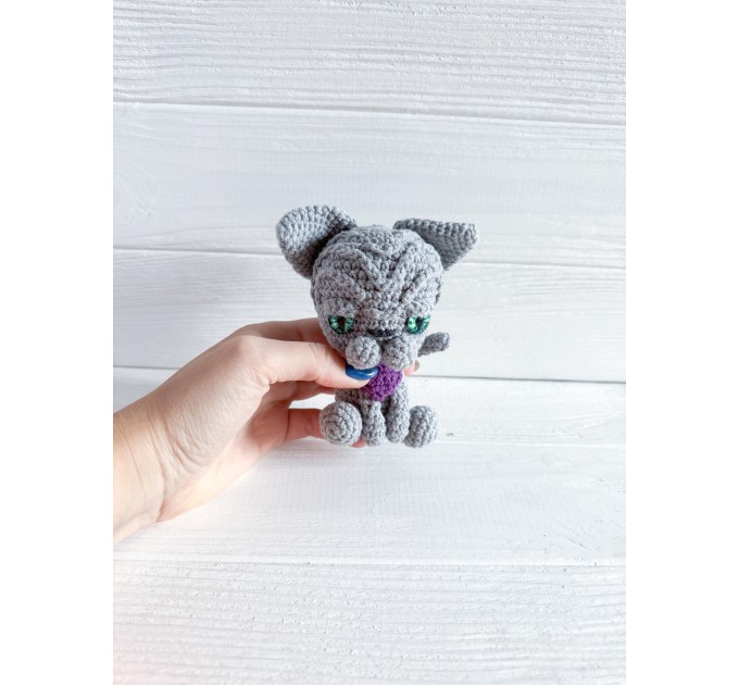 Plush sphynx cat grey