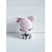 Plush sphynx cat pink