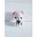 Plush sphynx cat pink