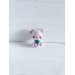 Plush sphynx cat pink