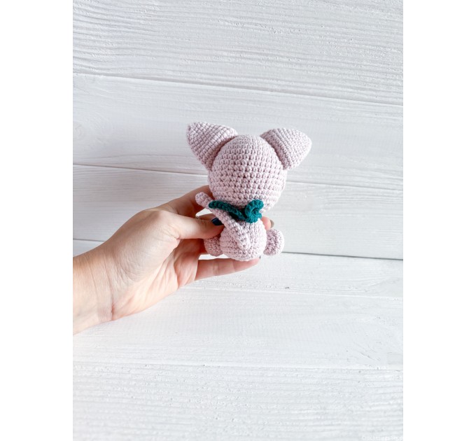 Plush sphynx cat pink