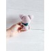 Plush sphynx cat pink