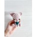 Plush sphynx cat pink