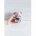 Plush sphynx cat pink