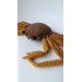 Stuffed dungeness crab toy