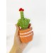Cactus with posable fingers