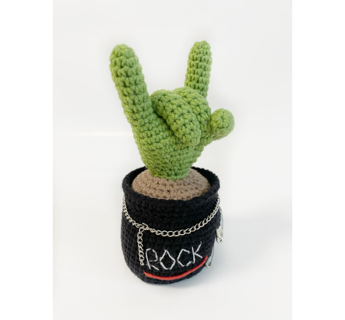 Cactus with rock fingers