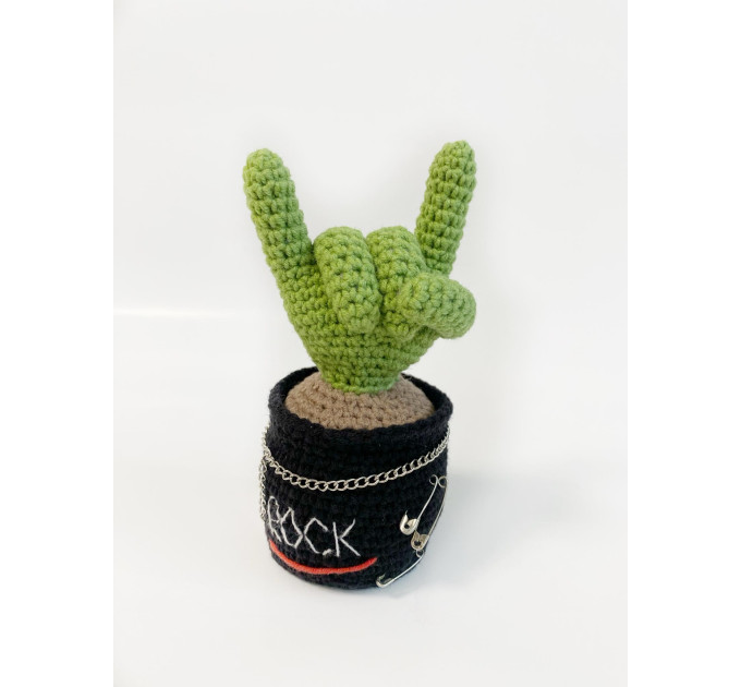 Cactus with rock fingers