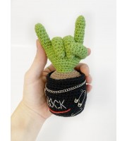 Cactus with rock fingers