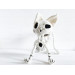 Crochet Cat Skeleton – Handmade Gothic Cat Plush
